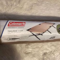 Coleman Trailhead II Camping Cot, Easy-to-Assemble Folding Cot