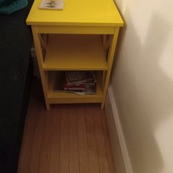Yellow Side Table 