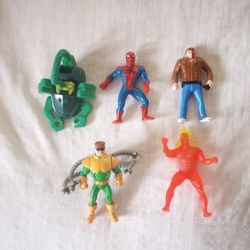 Spider-Man Action Figure Lot 1995 McDonald's