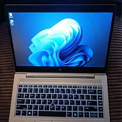 TouchScreen HP EliteBook Pro Grade Laptop Intel Core i7-8665u 16 GB RAM 512 GB SSD Webcam 1080P FHD LCD USB C Thunderbolt Port Windows 11 Professional