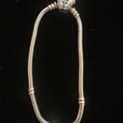 Sterling Silver Snake Bracelet 