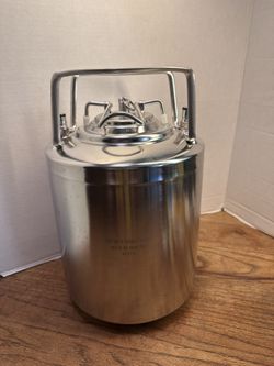 YRHH  10 Liter Stainless Steel Beer Keg
