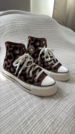 High Top Platform Leopard
