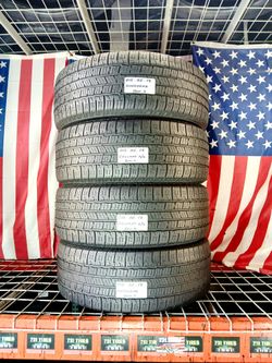 Set of 4 Used tires Size: 215/55R17 Goodyear Assurance ComfortDrive  All Season Car & Crossover Tire 215 55 17 Grand Touring All-Season