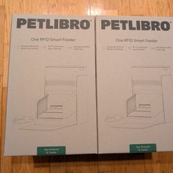 2 Petlibro RFID Feeders