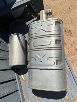 Chevrolet Silverado Stock Exhaust Muffler OEM.