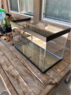 20 gallon fish tank with accessories