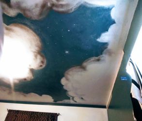 Custom ceiling art