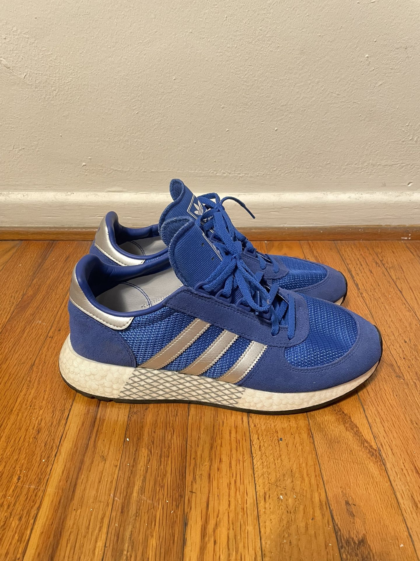 Blue Adidas Shoes 