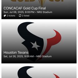 Houston Texans Training Camp Tickets