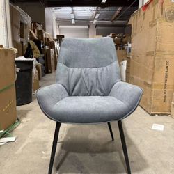 Grey Dining Chairs — Set of 8