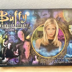 Buffy the Vampire Slayer Board Game 2000 Milton Bradley Michelle Geller *Read