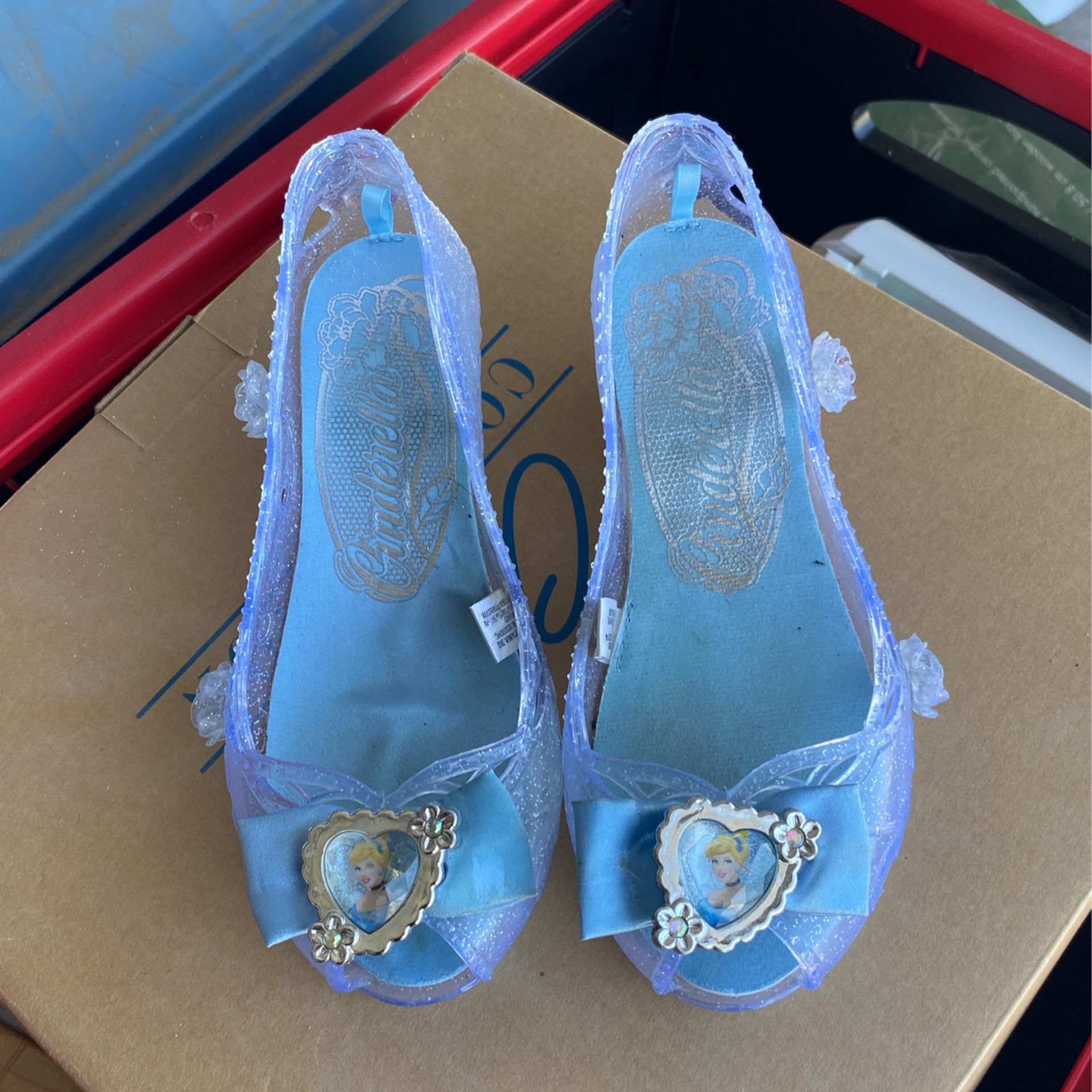 Kids Cinderella Play Shoes Size 11/12