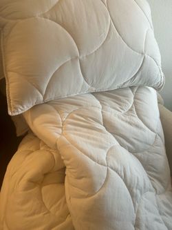 Queen quilt, 2 standard shams and inserts-FREE