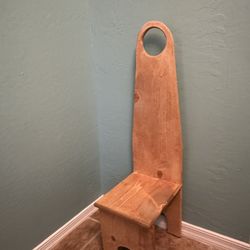 Handcrafted Wood Step Stool