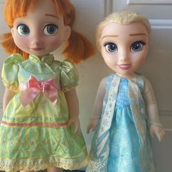 Disney Frozen Anna and Elsa Dolls