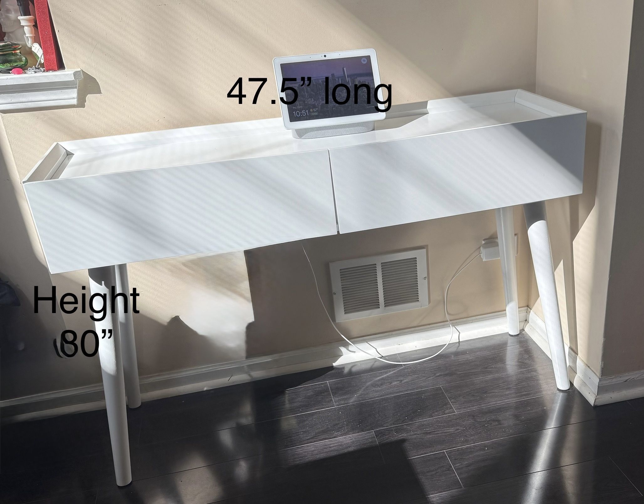 White Console\entryway table