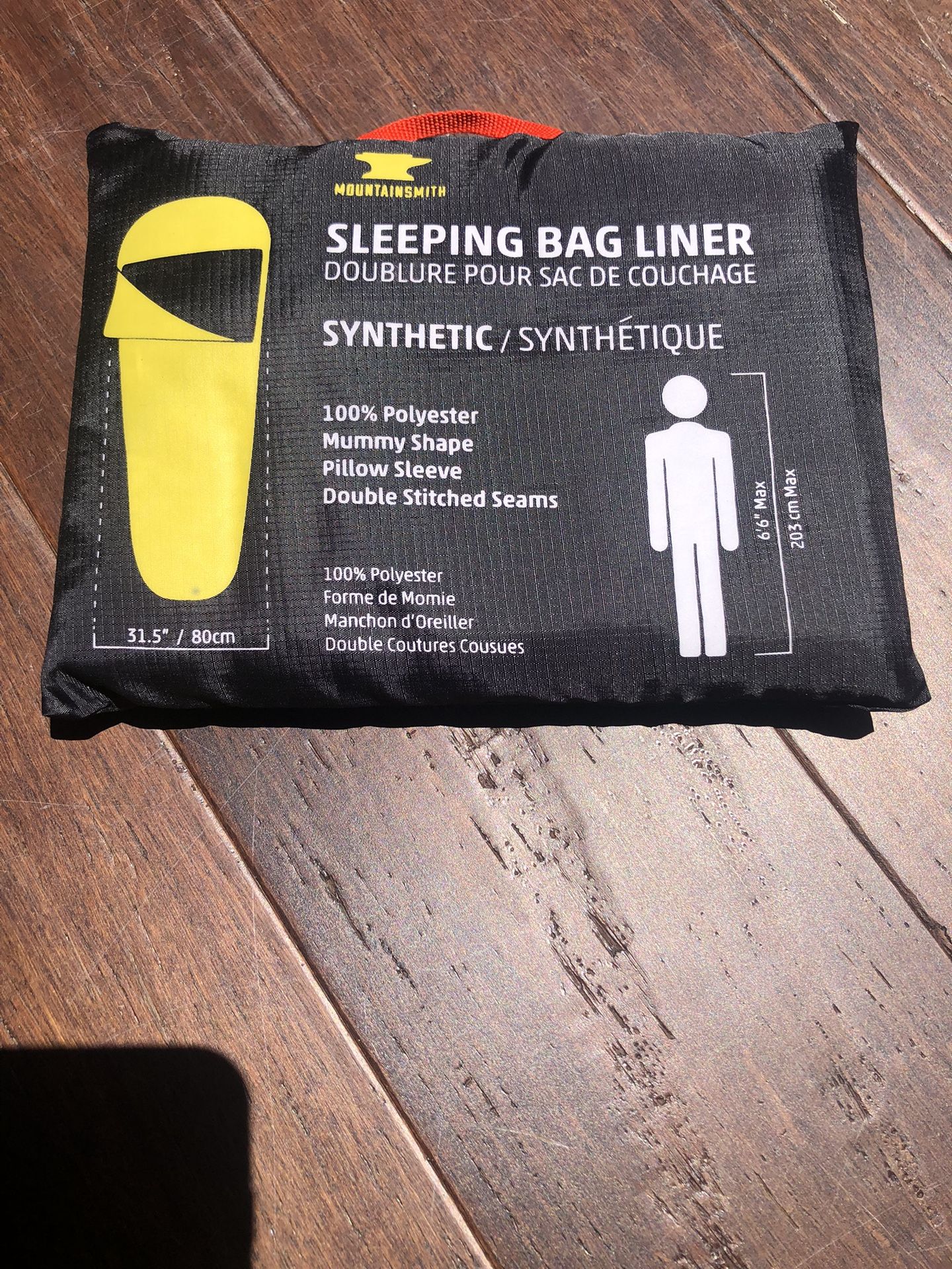 Never Used Sleeping Bag Liner