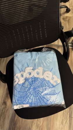 Sp5der Web Hoodie 'Sky Blue'