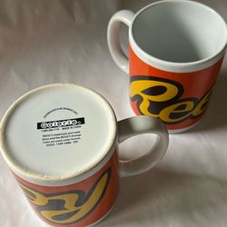 2 Reese's Peanut Butter Cup Coffee Galerie Mug Cup Candy Chocolate