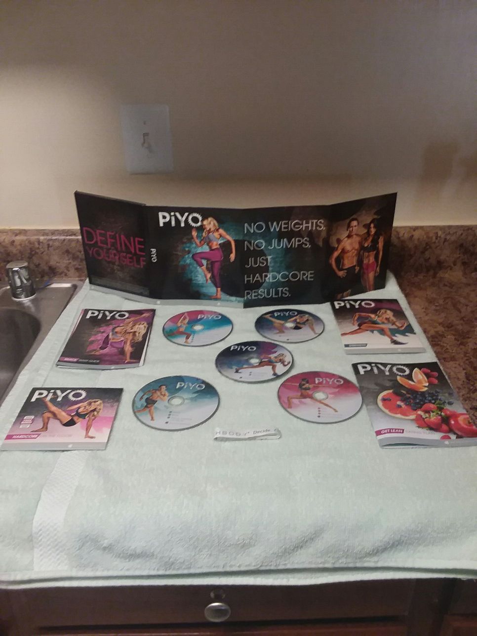 Piyo Complete Workout Dvd Set
