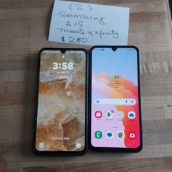 2 Samsung A15(AT&T &T-Mobile)  $225