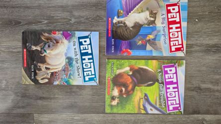 PET HOTEL BOOKS #2, 3 & 4