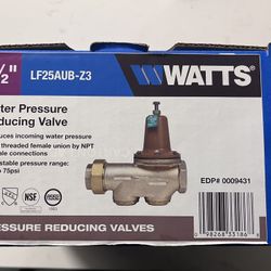 Watts 1 1/2 Pressure Valve