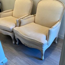 Accent chairs: Ethan Allen Versailles Chair