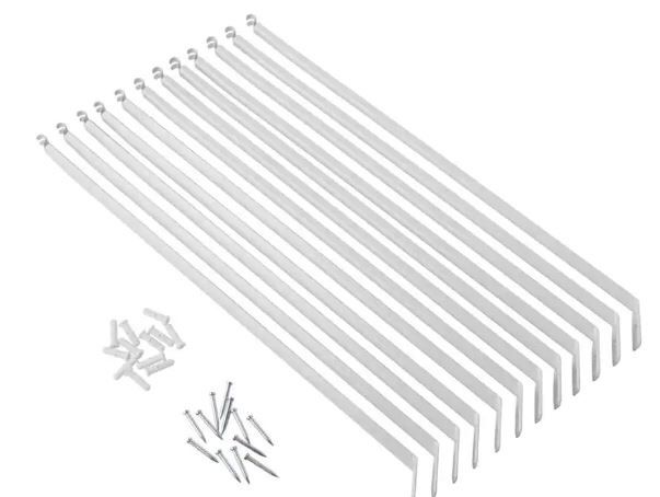 12 in. Shelf Support Bracket (12-Pack)