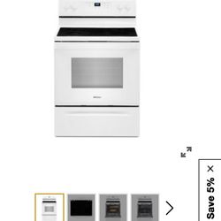 Whirlpool Electric Stove 