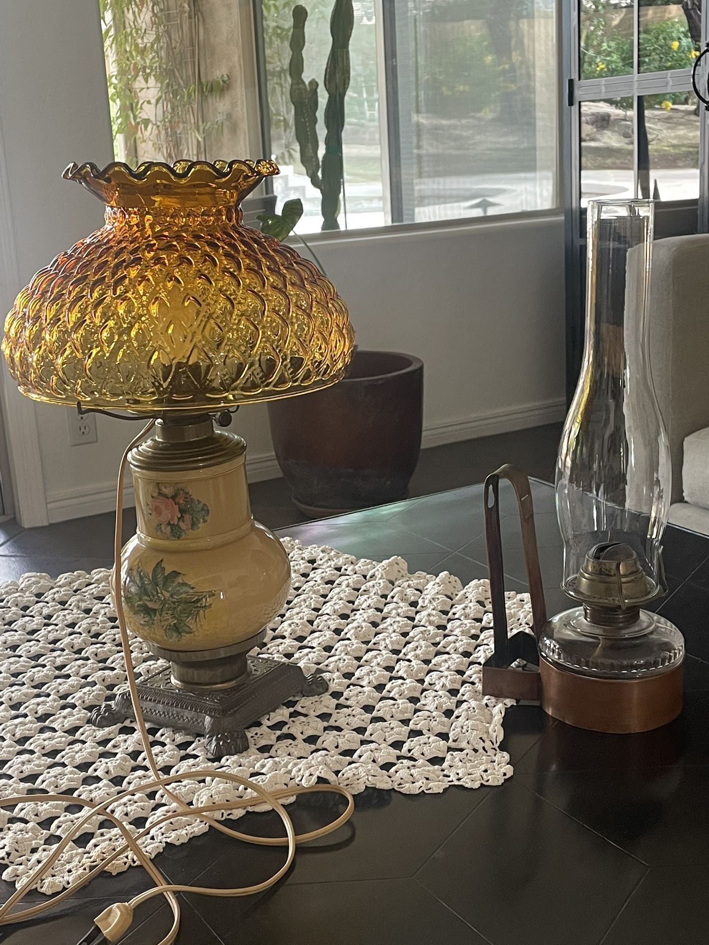 Antique Oil Lamps