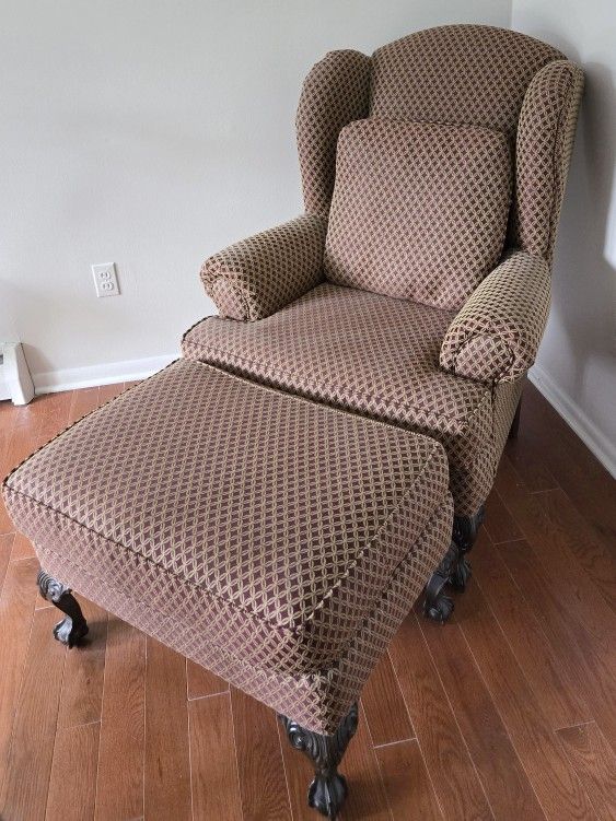 Sofa Chair with Ottoman