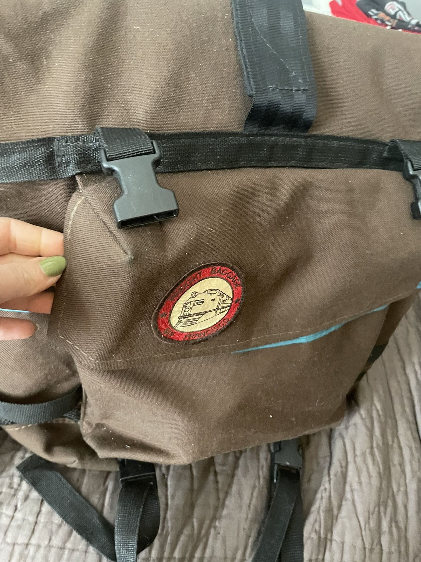 Freight baggage Cycling Rolltop Backpack for Sale in Chicago