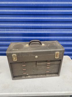 Kennedy 20" 7-Drawer Machinists Toolbox Chest, Brown Wrinkle - 520B