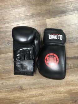 Old School Boxing Gloves Velcro