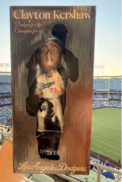 Clayton Kershaw 2026 “Last Game” Bobblehead LA Dodgers SGA 8/14/26 NEW IN BOX!