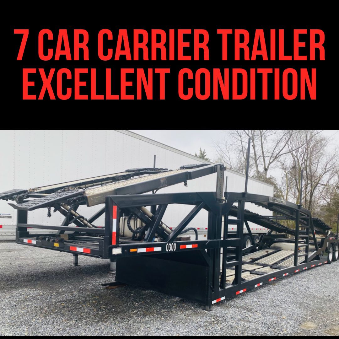 2017 Cottrell Trailer 7 Car Carrier - Excellent Condition - Fleet Maintained!