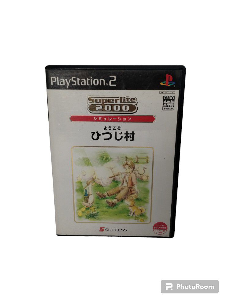 Welcome sheep village PlayStation 2 Game PS2 Japan Import Complete with Manual


