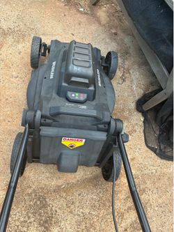Battery powered push mower