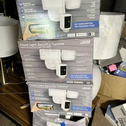 Flood Light Security Cameras 