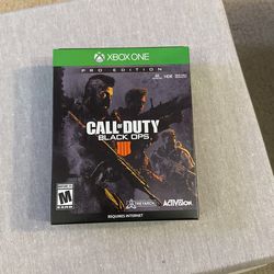 Call Of Duty Black ops 4 Xbox One 