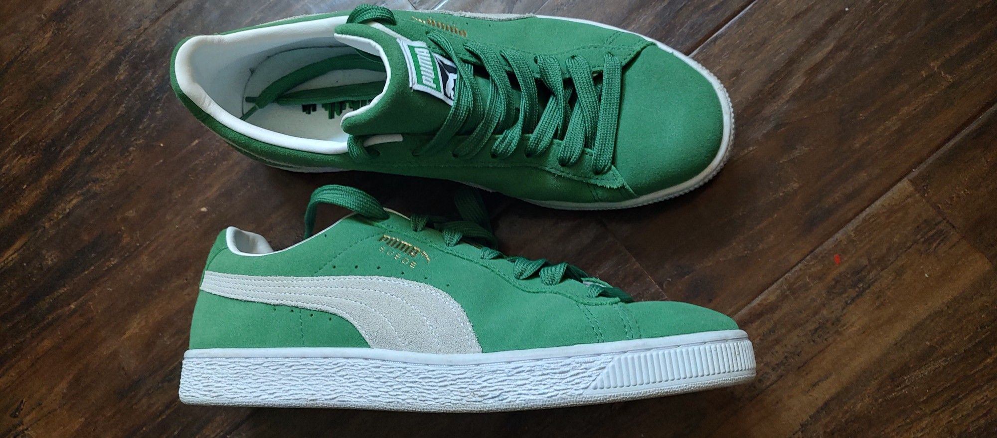 Men's Puma Green Shoes