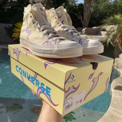 Converse Chuck Taylor All-Star 70 Hi ‘Golf Le Fleur Yellow Flame’