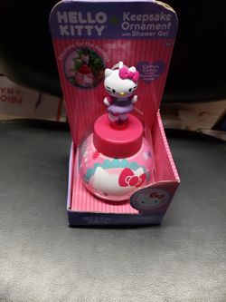 Brand new hello kitty bubble bath ornaments