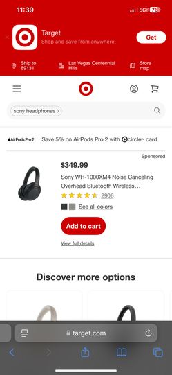 Sony Wh-1000xm4 Headphones