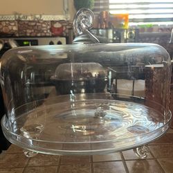 Glass Cake Dish