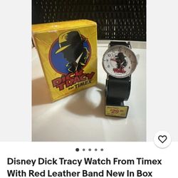 Dick Tracy Timex Disney Watch