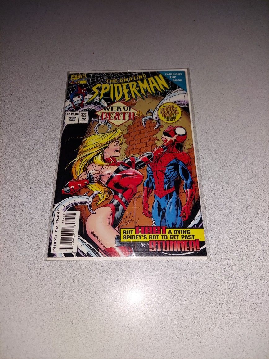 1995 THE AMAZING SPIDER-MAN #397 COMIC BAGGED AND BOARDED
