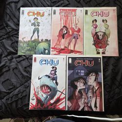 CHU COMIC BOOK LOT OF 5! Issues  #1-#5 IMAGE Comics JOHN LAYMAN. Indie.